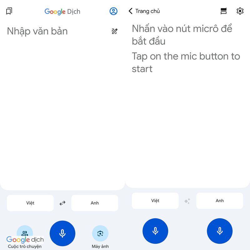 Chạm để dịch - Cách tính năng hoạt động trên Android