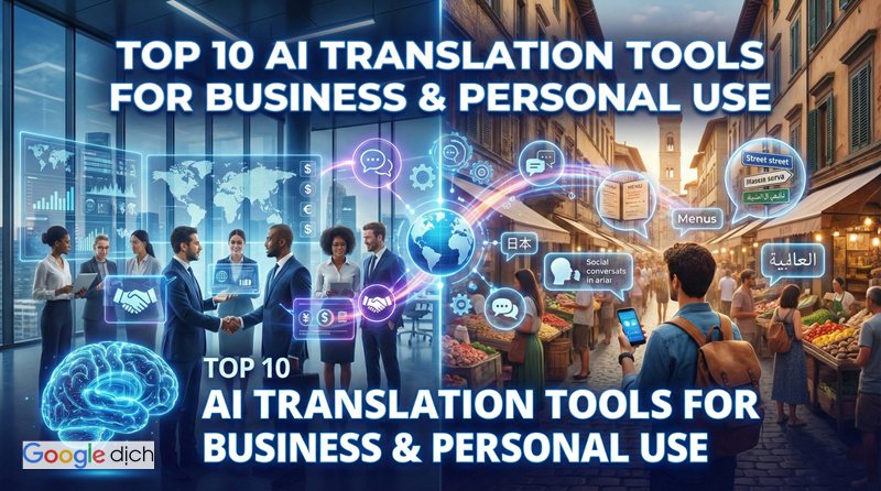 Công cụ dịch AI - Công cụ dịch AI là gì?