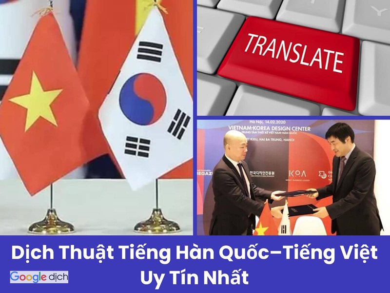 Dịch tiếng Hàn sang tiếng Việt - Dịch văn bản trên máy tính