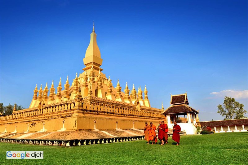 Dịch tiếng Lào sang tiếng Việt - Bước 2: Chọn tiếng Việt làm ngôn ngữ đích