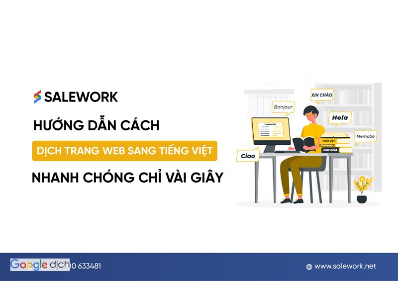 Dịch trang web - Dùng tính năng dịch tích hợp trong Chrome
