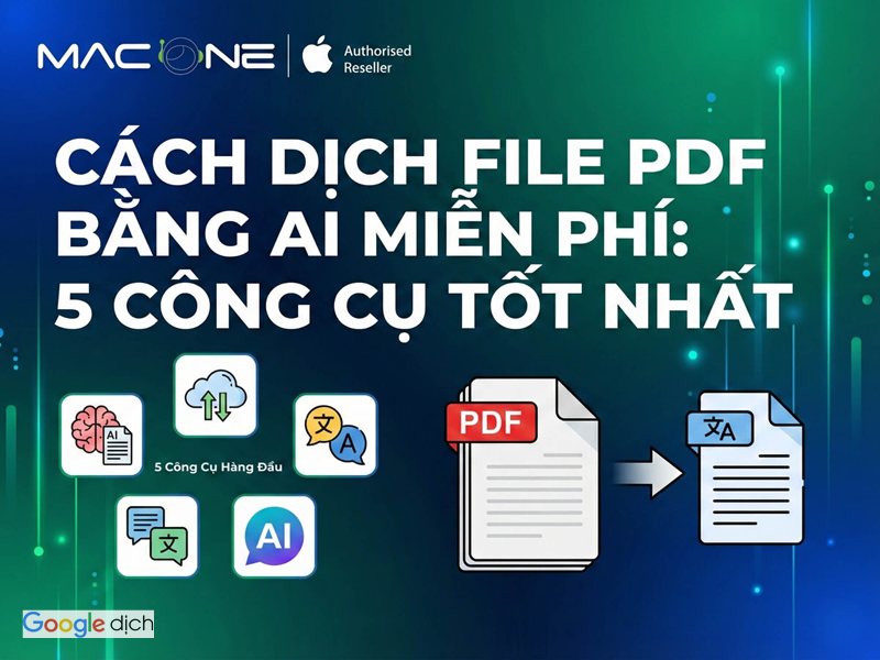 Google Dịch file PDF - Bước 4: Bắt đầu dịch và chờ xử lý