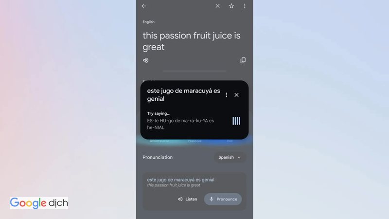 Google Dịch phát âm - Hiểu đúng chức năng nghe bản dịch