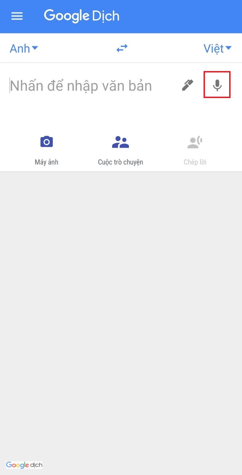 Học tiếng Anh với Google Dịch - Ghi ví dụ liên quan đến chính mình