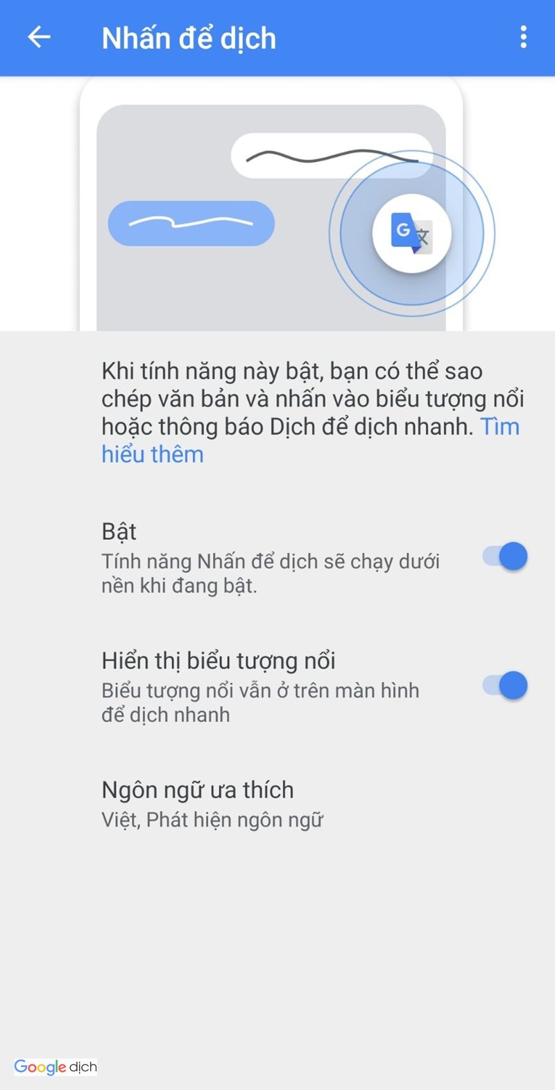 Không tải được ngôn ngữ Google Dịch - 2. Tắt giới hạn dữ liệu và tiết kiệm pin