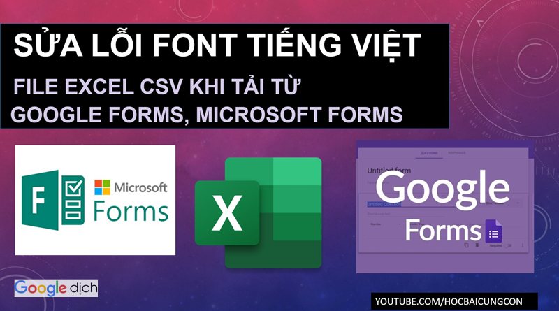 Lỗi font Google Dịch - Font hệ thống thiếu ký tự