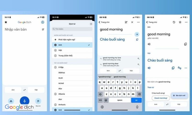 Lỗi Google Dịch - Bản dịch có kết quả nhưng sai nghĩa